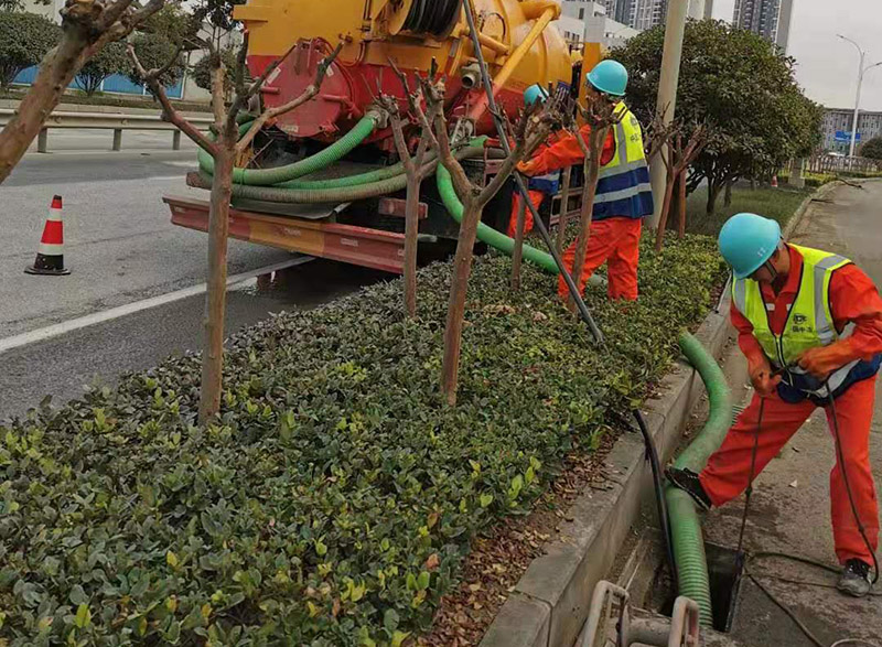 黄陵市政管道清淤